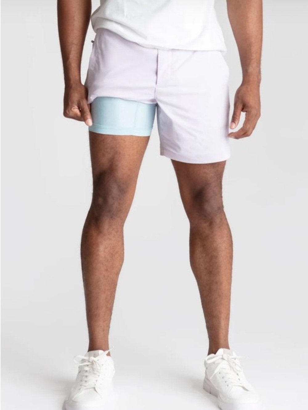 Birddogs Men's Light Lavender Athletic Shorts, NWT!!